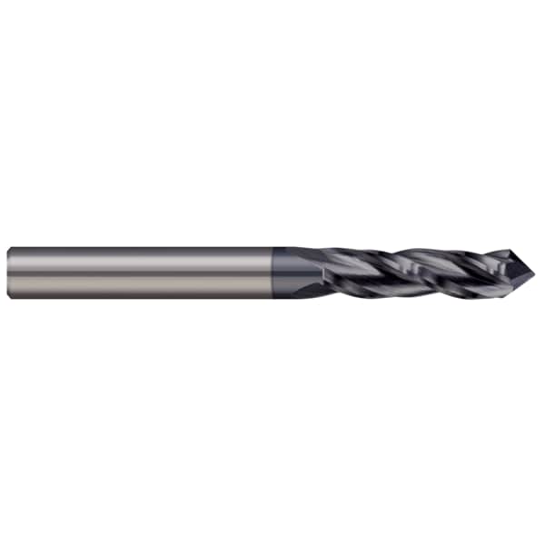 Drill/End Mill - Mill Style - 3 Flute, 0.1250" (1/8), Length of Cut: 1/2"
